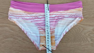 Bikini niña estampado de rayas colores