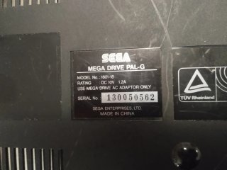 Sega Mega Drive 50/60 Hz