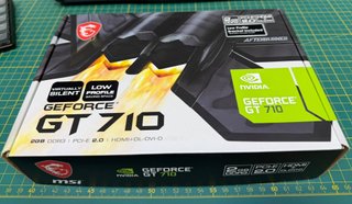 MSI GeForce GT 710 2GB DDR3 Nueva Precintada