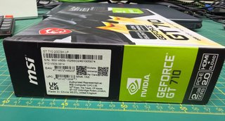 MSI GeForce GT 710 2GB DDR3 Nueva Precintada
