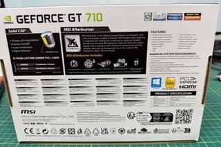 MSI GeForce GT 710 2GB DDR3 Nueva Precintada
