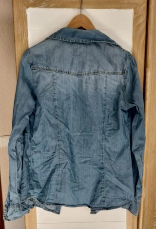 Bershka Denim Chaqueta Vaquera L