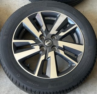 Llantas 16” Nissan Micra (4 unidades)