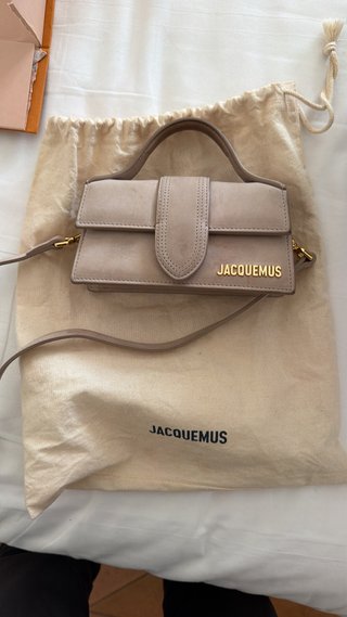 Bolso Jacquemus Le Bambino Long Beige