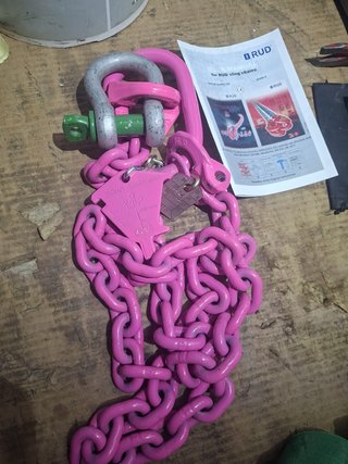 Cadena elevación RUD Grado 8 Ø10mm
