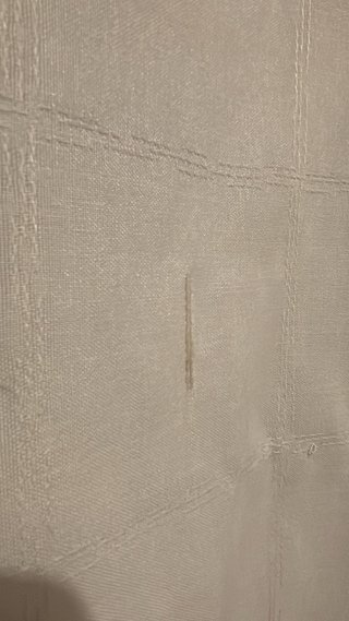 Cortina blanca 235x235 cm
