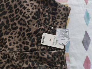 Pantalones cortos Tezenis animal print XS nuevo