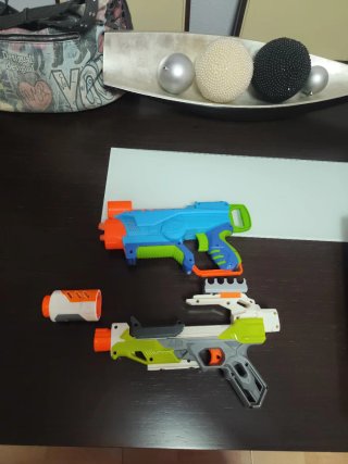 2 Nerf Pistolas de Juguete