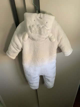 Conjunto mono y mantita bebé terciopelo