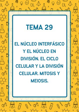 Temario Oposiciones Biología y Geología