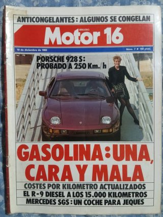 Revista motor 16,año 1984.