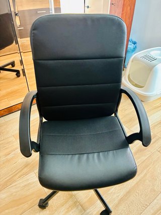 Silla de oficina Ikea negra