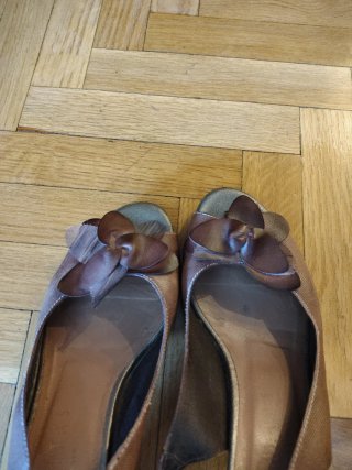 Sandalias Peep-toe Tacón Talla 39