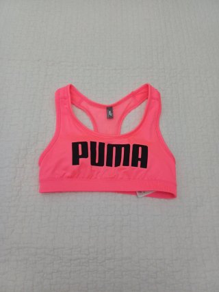 Top sportivo donna Puma rosa