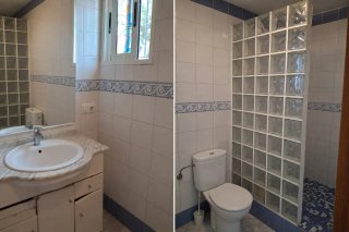 Casita de campo con agua y luz