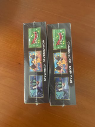 2 box sealed japanese Pokemon Card Game Mega ex