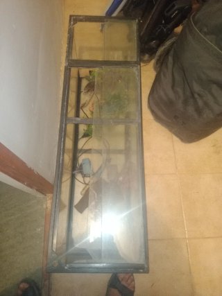 Pecera de cristal