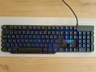 Teclado Gaming CoolBox Deep Team V2 RGB