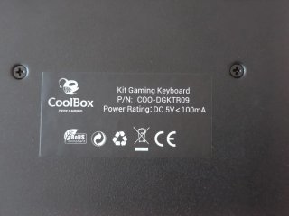 Teclado Gaming CoolBox Deep Team V2 RGB