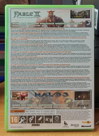 Fable II + Halo 3 Xbox 360 Bundle
