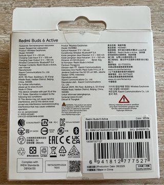 Xiaomi Redmi Buds 6 Active Bluetooth 5.4