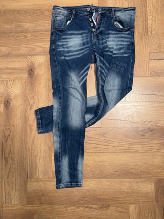Jeans uomo blu