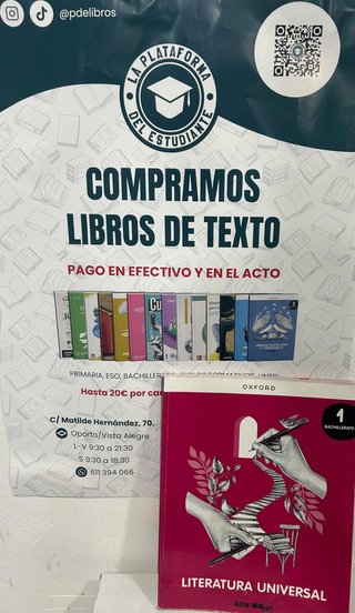Literatura Universal 1º Bachillerato. Libro del...