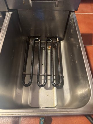 Freidora Profesional Doble Eléctrica 8+8L