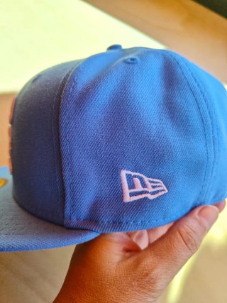 Cappellino New Era 59FIFTY Oversized Script Blu