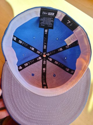 Cappellino New Era 59FIFTY Oversized Script Blu