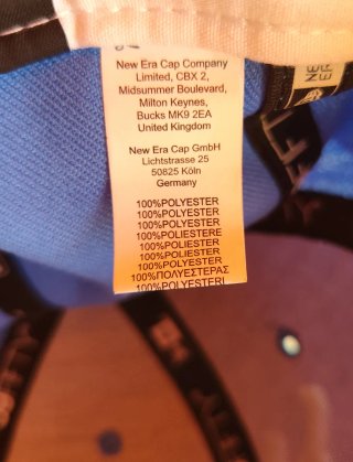 Cappellino New Era 59FIFTY Oversized Script Blu