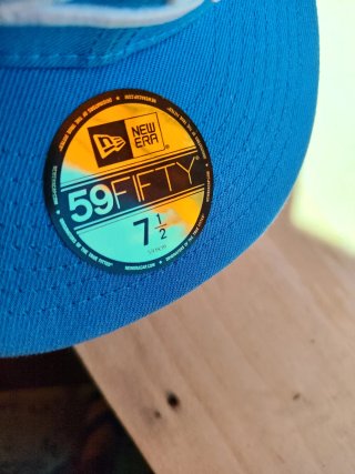 Cappellino New Era 59FIFTY Oversized Script Blu