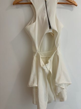 Vestido mono blanco