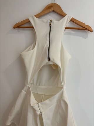 Vestido mono blanco