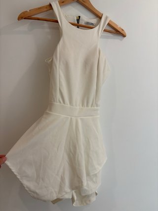Vestido mono blanco