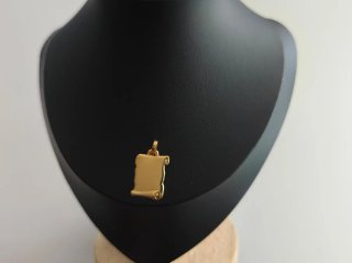 Colgante Pergamino 18K