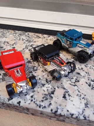Lote de 7 Coches Hot Wheels