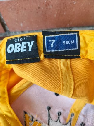 Gorra Obey Amarilla Talla 56CM 7