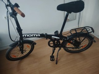 Bicicleta Moma casi nueva pagar en efectivo
