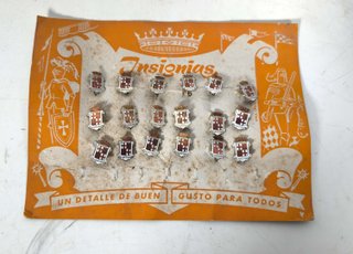 Insignias Escudo Barcelona Retro Metálicas