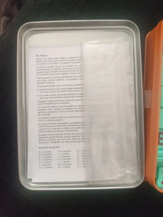 Juego de mesa Apalabrados tiger