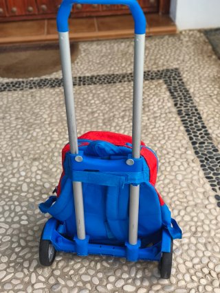 Mochila con carro Super Mario
