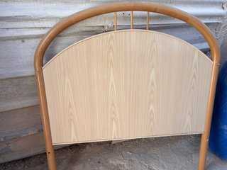 Respaldo de cama madera y tablero de cama de 90