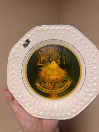 Plato decorativo Mare de Déu de Vallivana