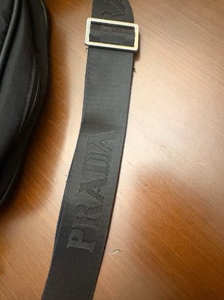 Bandolera Prada Negra Nylon