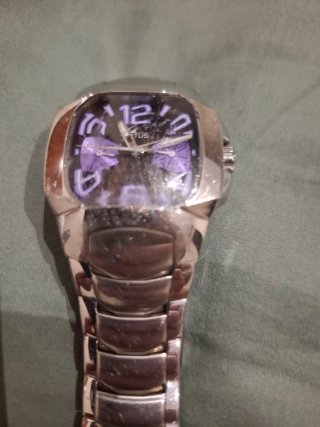 Reloj Lotus Mujer Plata y Morado
