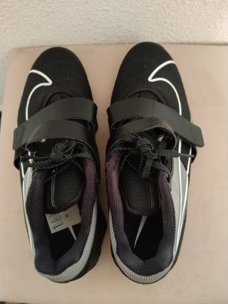 Nike Romaleos 4 US 10 (44.5) Negro Gris Blanco