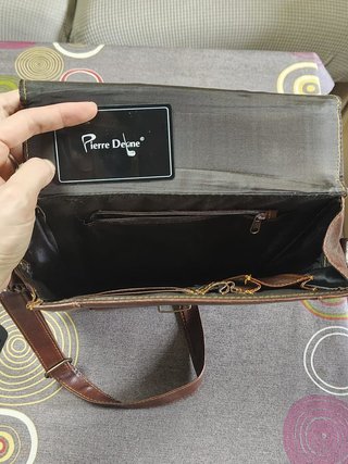 Bandolera Pierre Delone Marrón