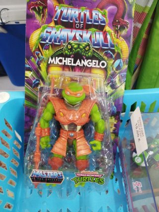 Tortugas Ninja Michelangelo Masters of the Univers