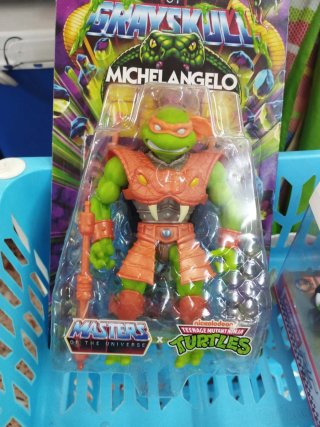 Tortugas Ninja Michelangelo Masters of the Univers